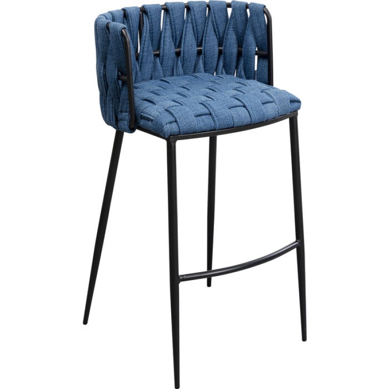 Bar Chair Saluti Blue 77cm